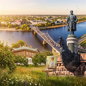 Тверь и усадьба Серова с теплоходной прогулкой